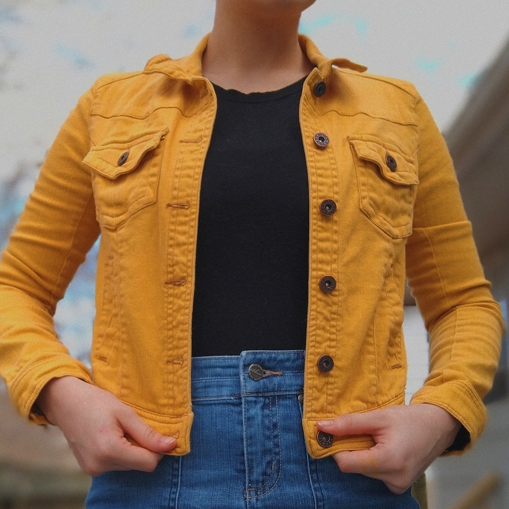 Yellow Jean Jacket